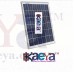 OkaeYa 20W 12V Solar Panel Kit: 20 Watt Poly crystalline Solar Panel & Battery Clips & 3A Charge Controller
